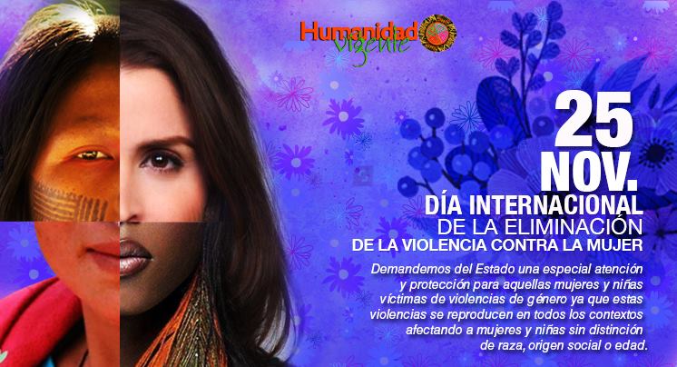 Noviembre 25 – Día Violencia contra la mujer