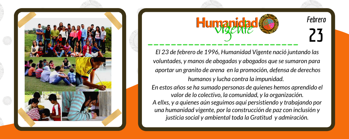 Febrero 23 – Cumpleaños Humanidad Vigente