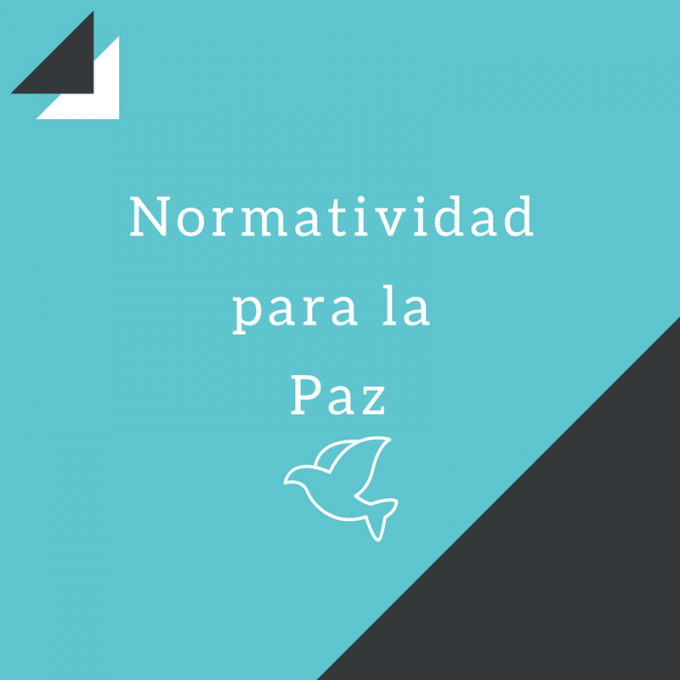 Normatividad para la Paz