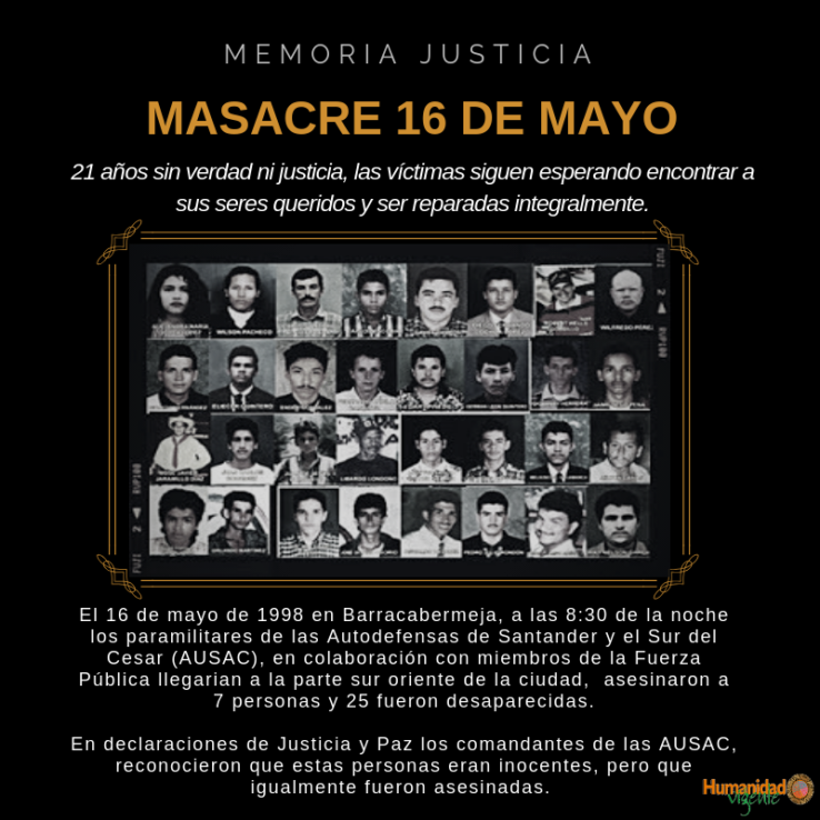 masacre 16 de mayo
