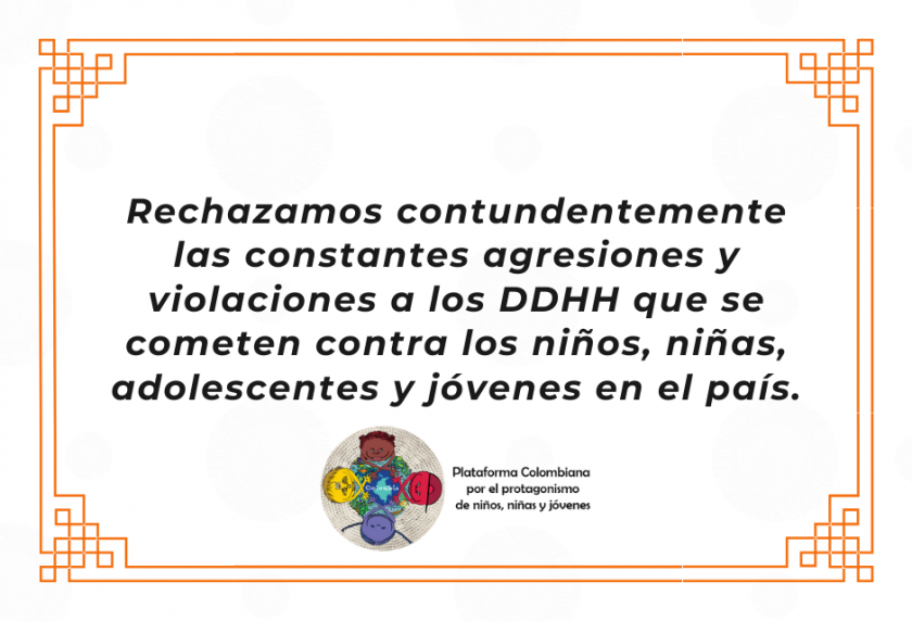 Rechazamos contundentemente las constantes agresiones