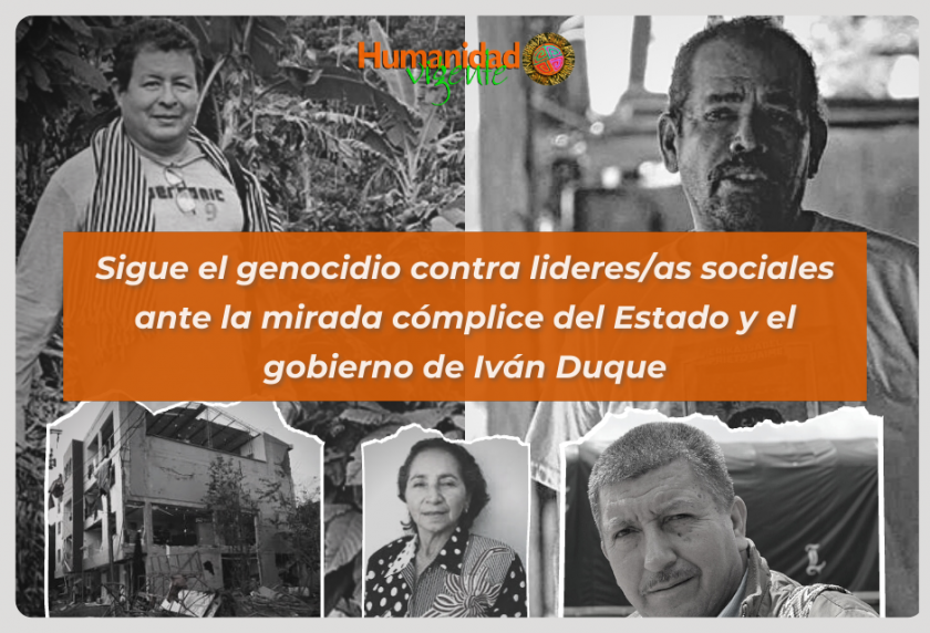 Sigue el genocidio contra lideresas sociales ante la mirada cómplice del Estado y el gobierno de Iván Duque
