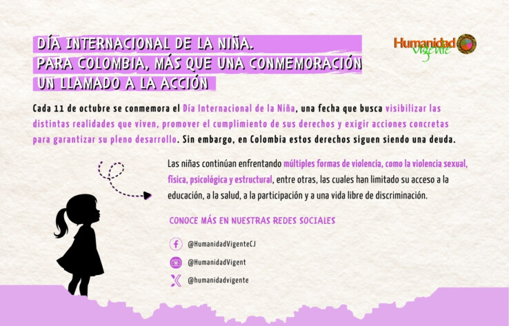 Día Internacional de la Niña Para Colombia