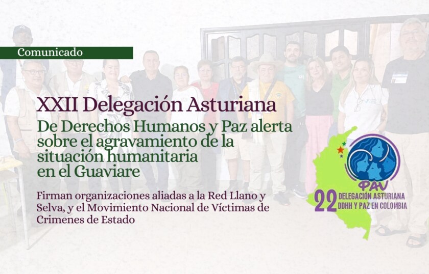 XXII Delegación Austriana – Comunicado