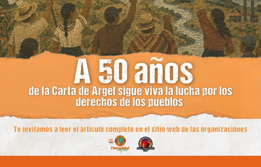 A 50 años de la carta de Argel la lucha por los pueblos sigue viva – Sitio web
